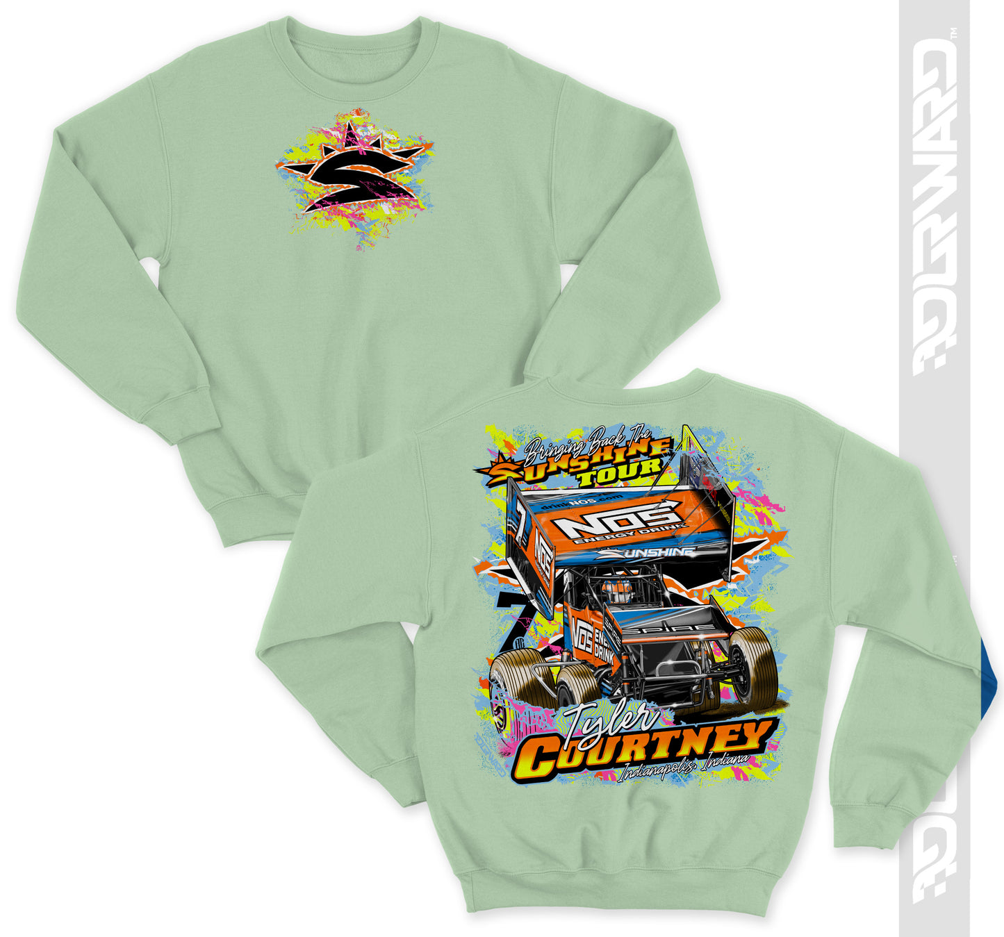 Bringing Back The Sunshine Crewneck - Mint