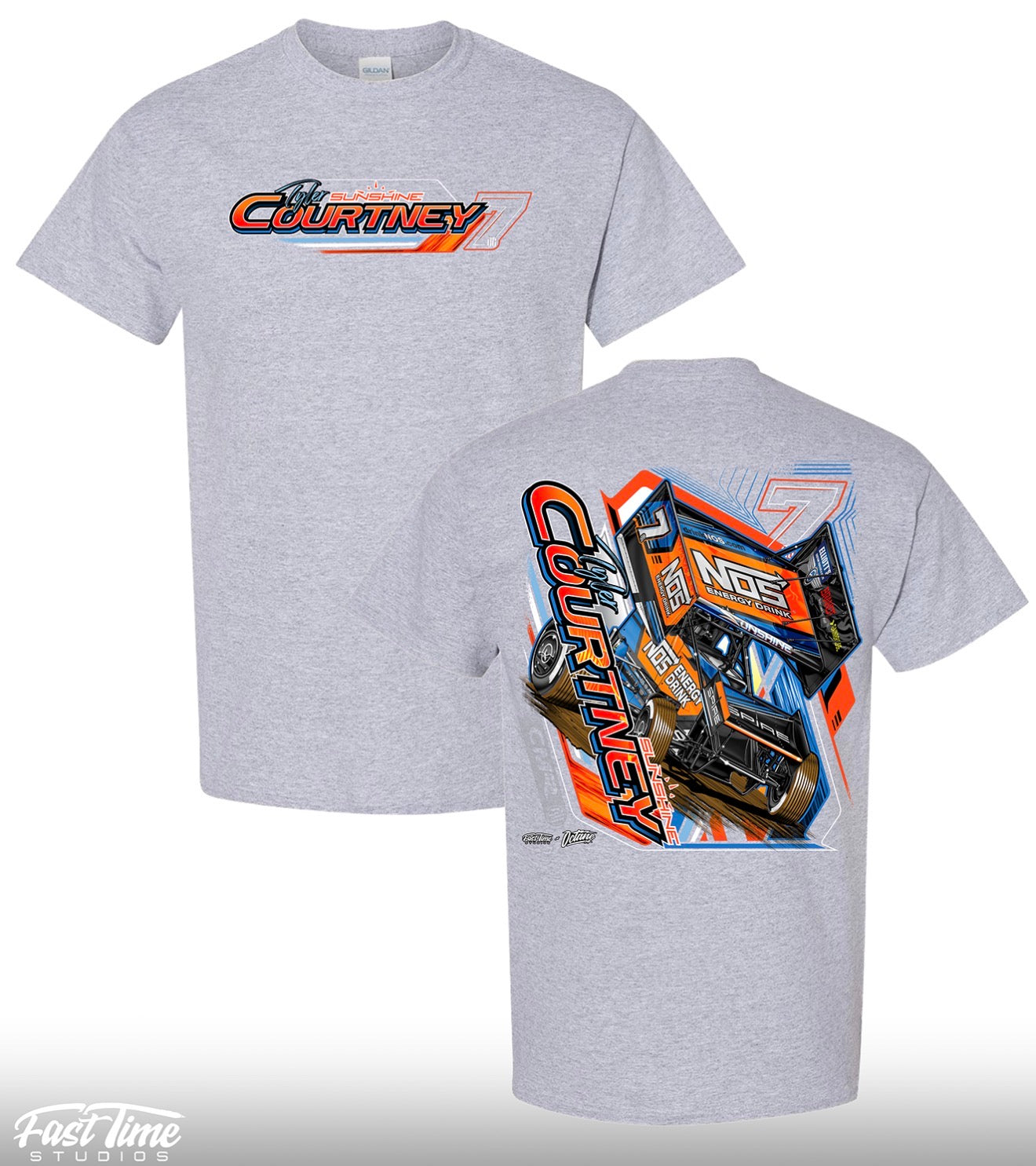2026 Sunshine T-Shirt - Ash Grey