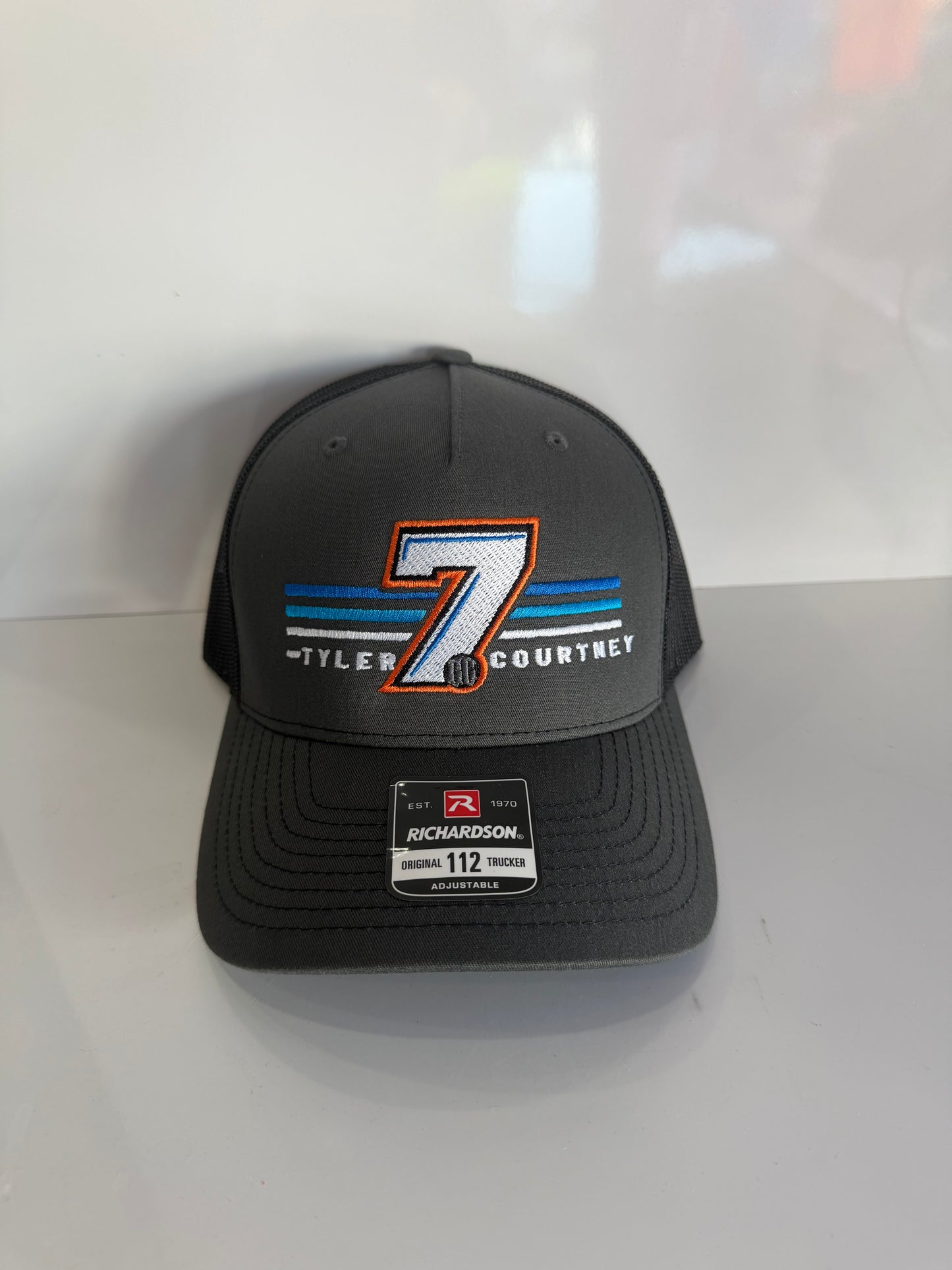 7BC Charcoal/Black Hat