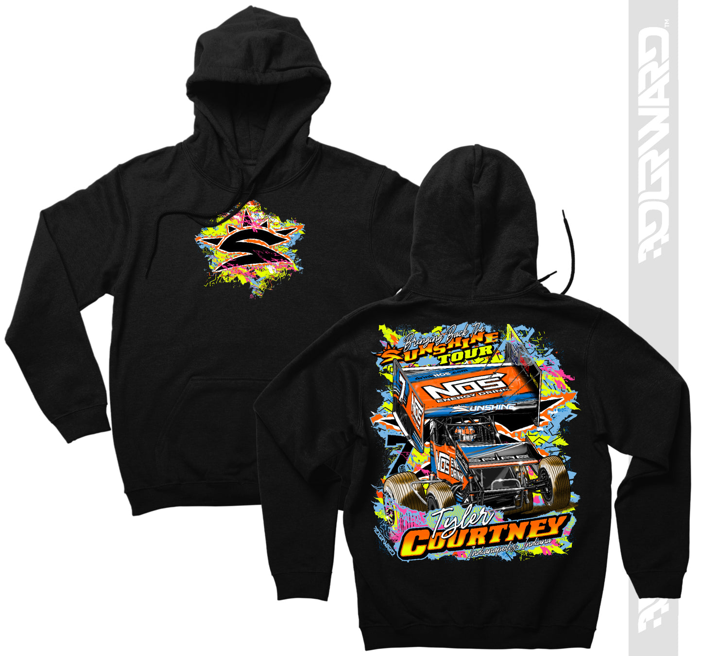 Bringing Back The Sunshine Hoodie - Black