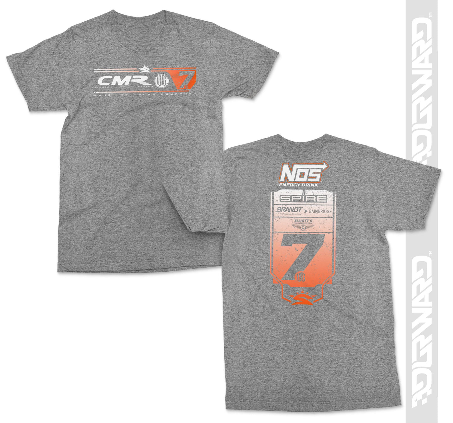 Crew Design T-Shirt - Sport Grey