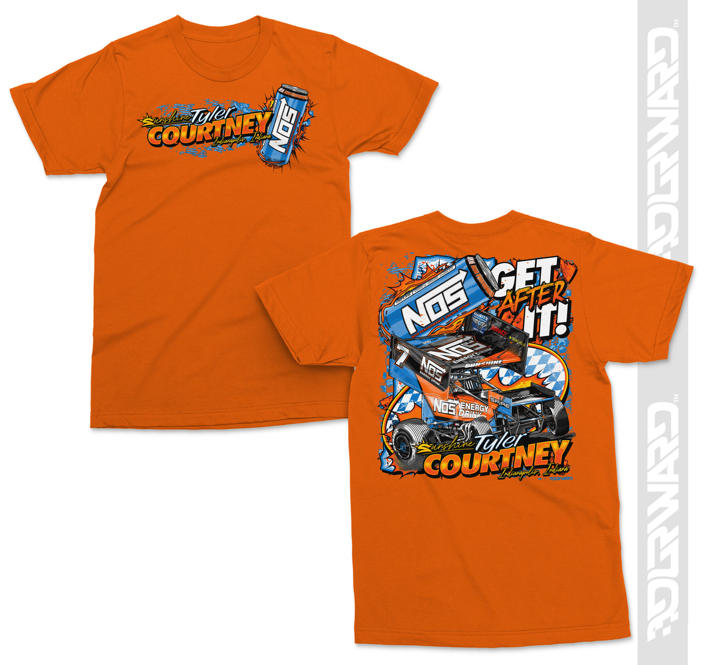 Get After It T-Shirt - Safety Orange
