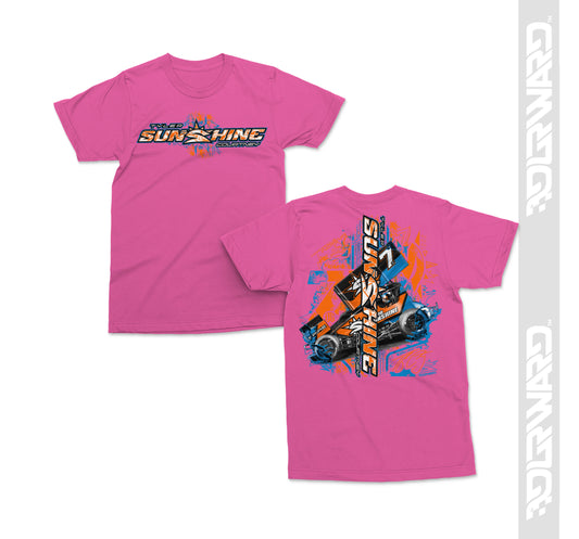 KIDS (youth) Sunshine 2025 T-Shirt - YXS-M Pink