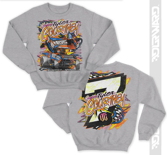 Fun In The Sun Crewneck - Ash