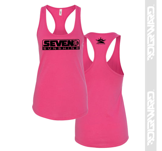 Next Level SEVENBC Lifestyle Tank Top - Raspberry