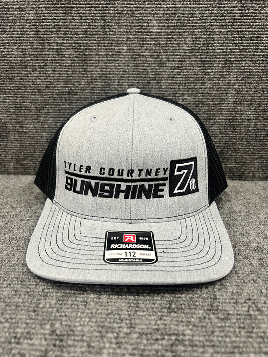 Grey/Black Tyler Courtney/7BC Hat