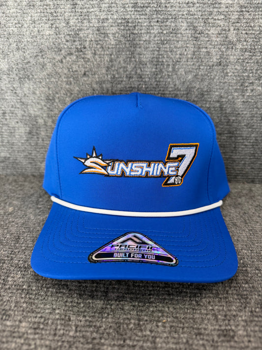 Sunshine/7BC Royal Blue Rope Hat
