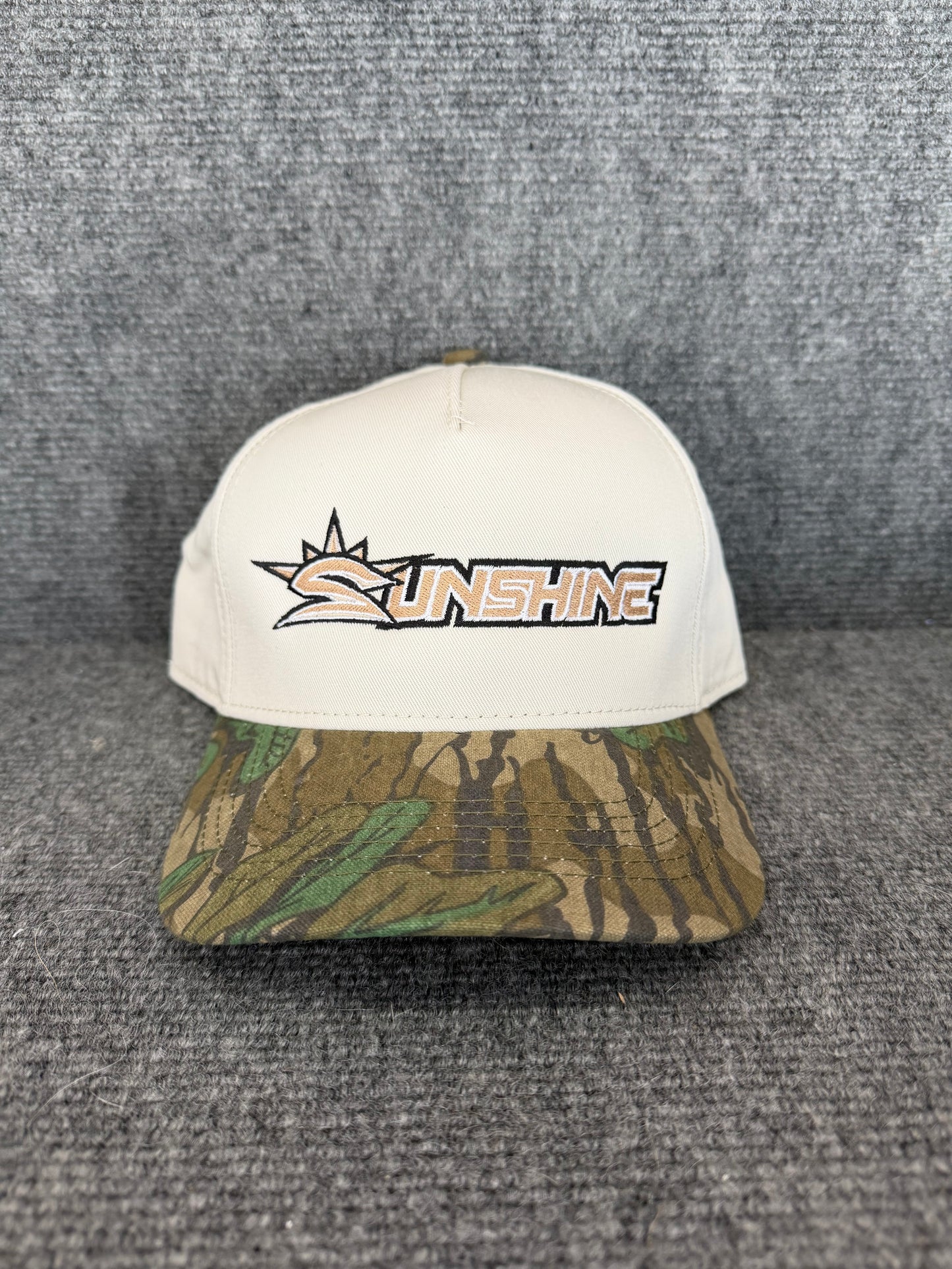 SUNSHINE Camo Trucker Hat