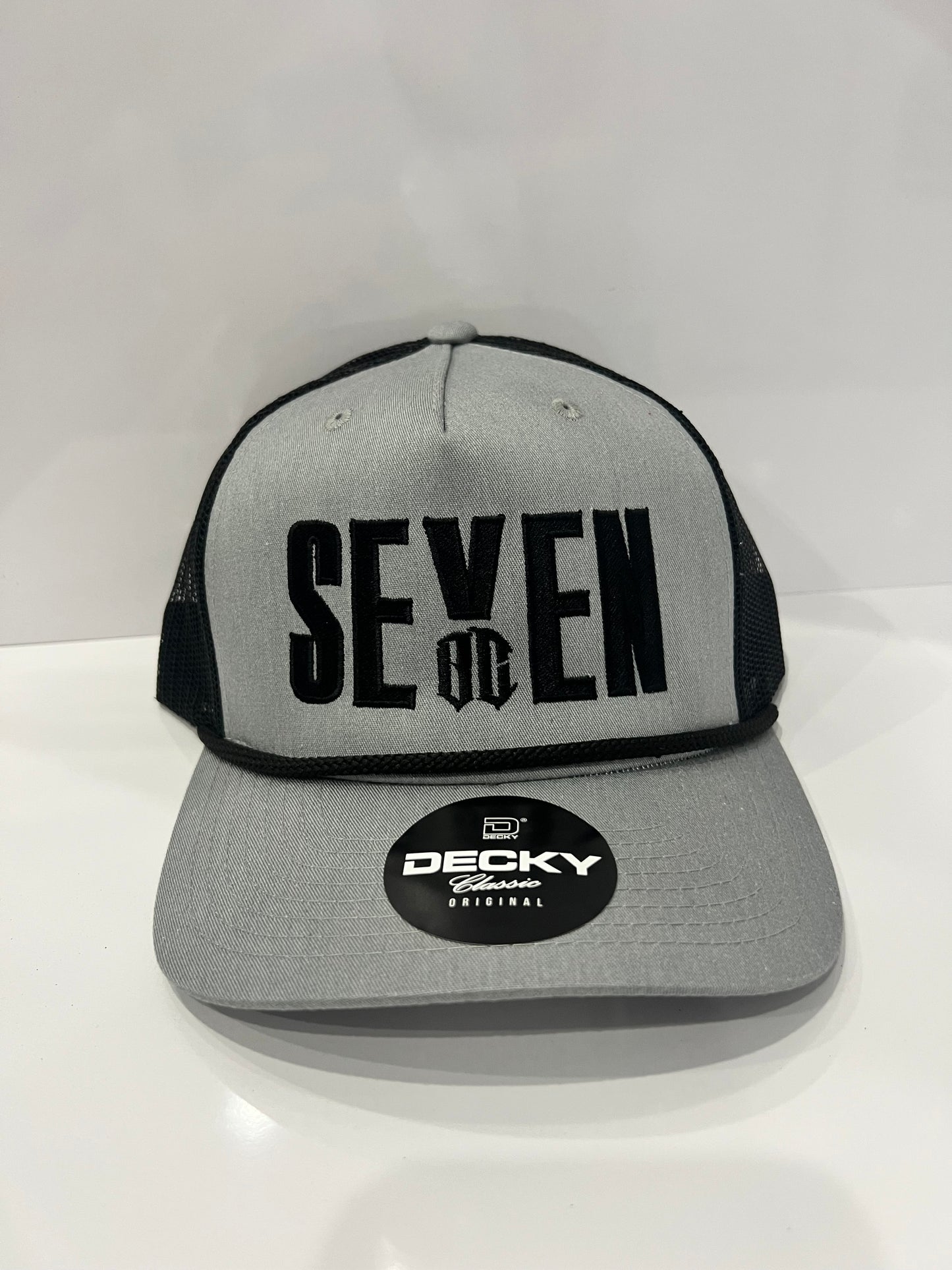 SEVEN BC Grey/Black Rope Hat