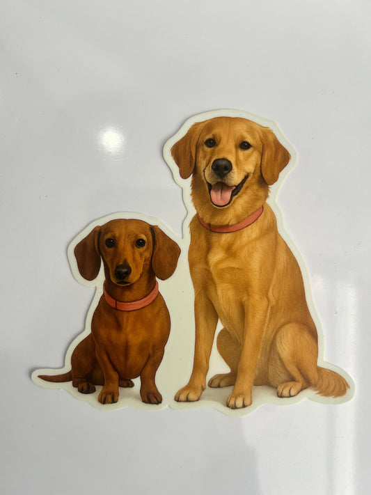 Penelope & Winnie Decal