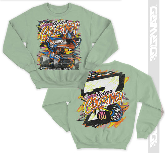 Fun In The Sun Crewneck - Mint