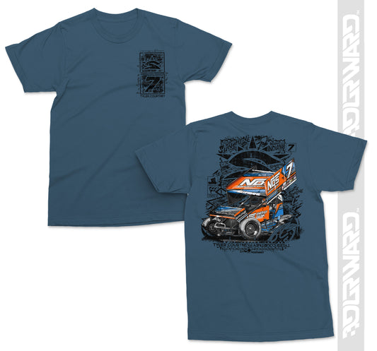 Style 7BC T-Shirt - Colonial Blue