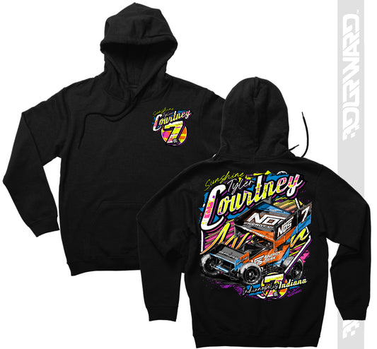 Neon 7BC Hoodie - Black