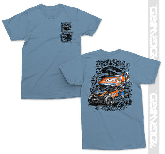 Style 7BC T-Shirt - Tundra Blue