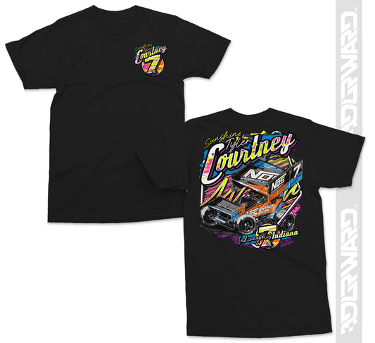 Neon 7BC T-Shirt - Black