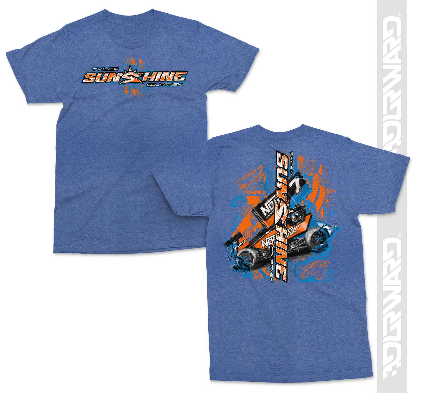 Sunshine 2025 T-Shirt - Heather Royal