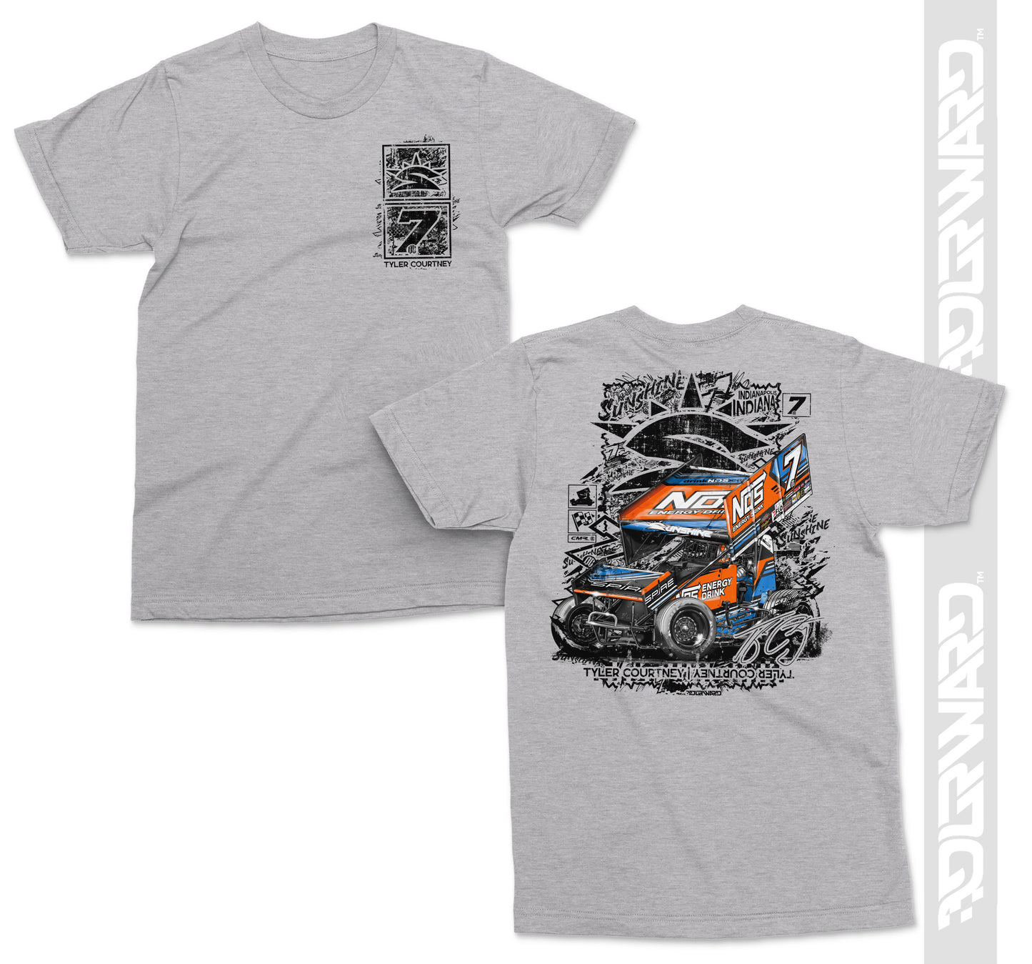 Style 7BC T-Shirt - Ash