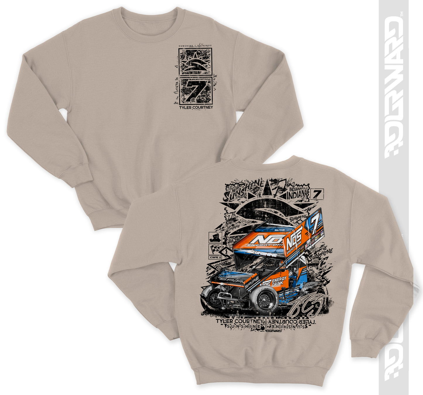 Style 7BC Crewneck - Sand