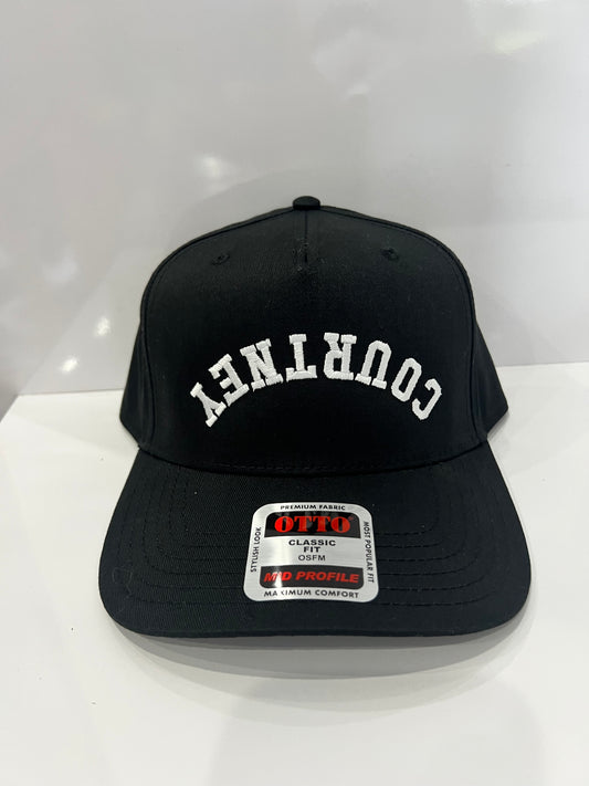 COURTNEY Trucker Hat - Black