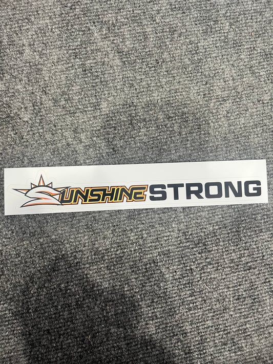 Sunshine Strong Decal