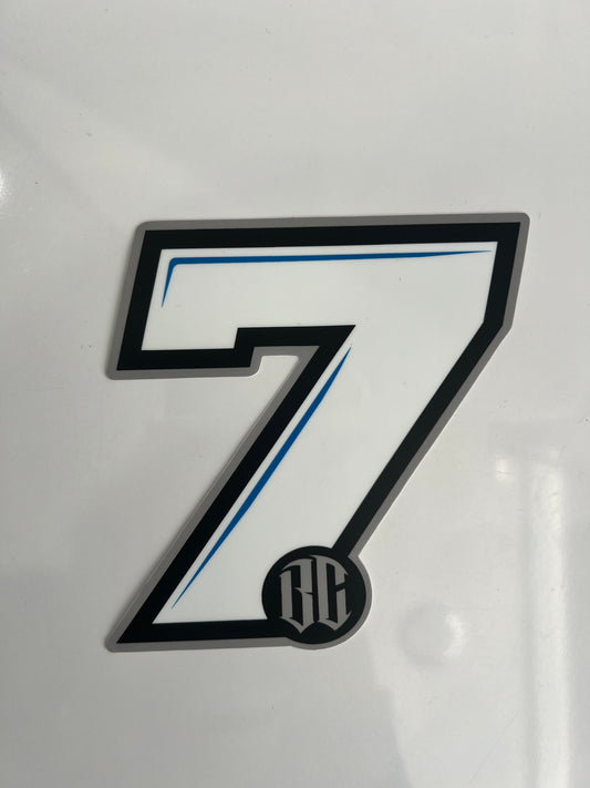 7BC Grey Decal