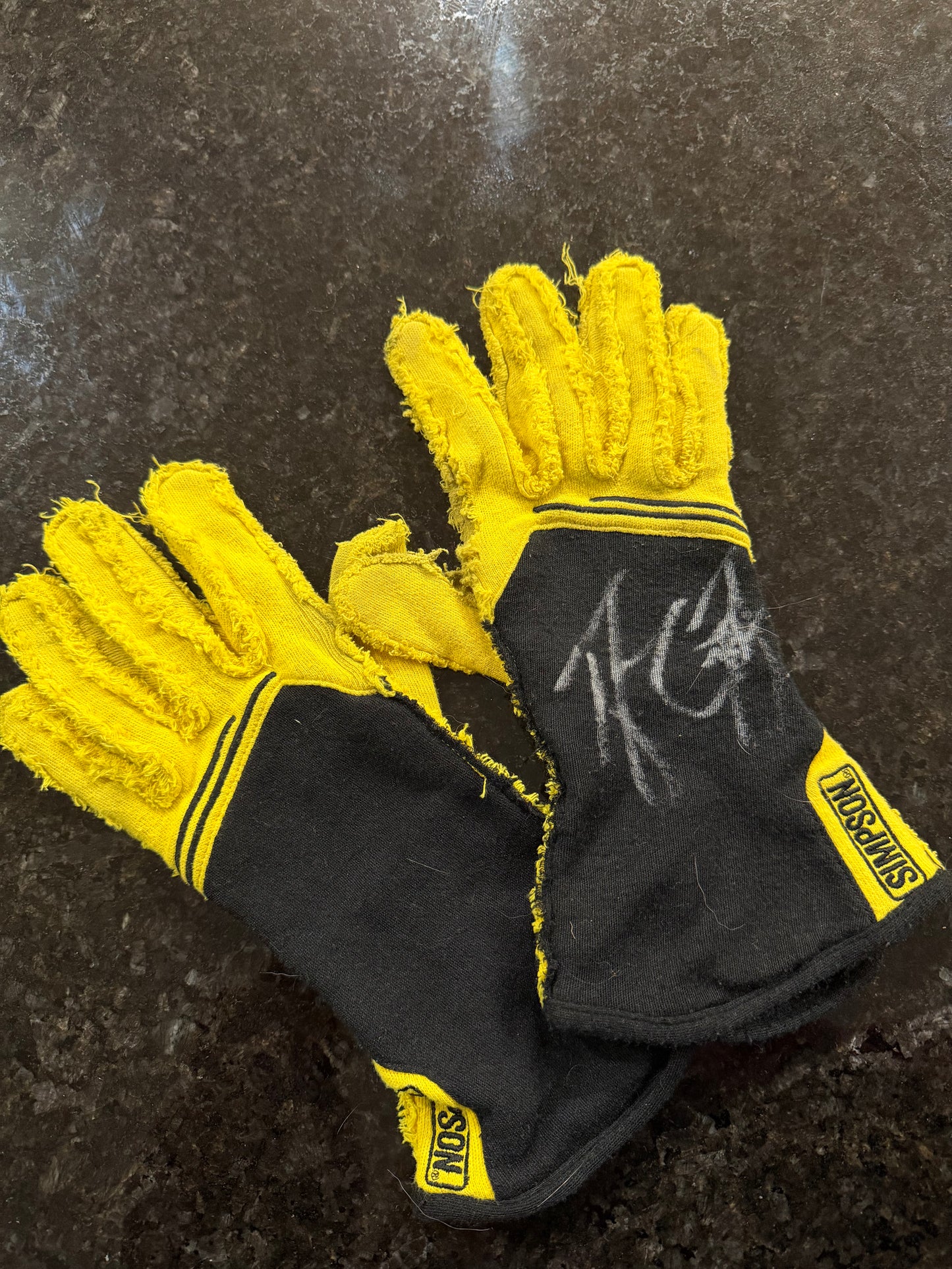 RAFFLE - Race Worn Gloves
