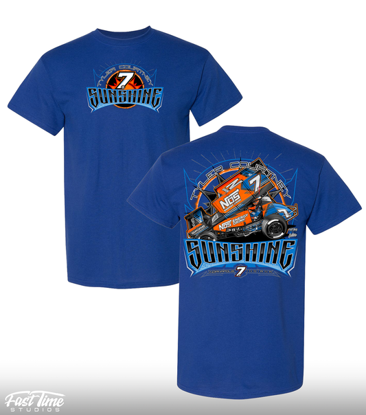 Heatwave 7BC T-Shirt - Royal Blue