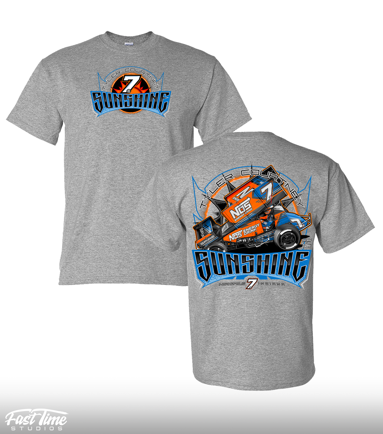 Heatwave 7BC T-Shirt - Sport Grey