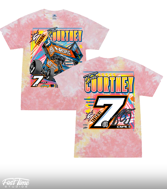 Neon Heat T-Shirt - Funnel Cake Tie Dye