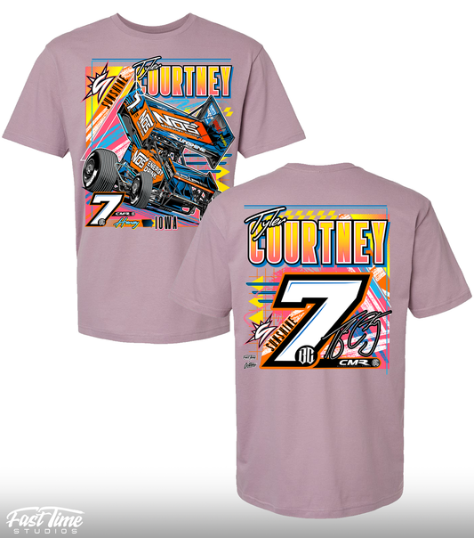 Neon Heat T-Shirt - Paragon Mauve