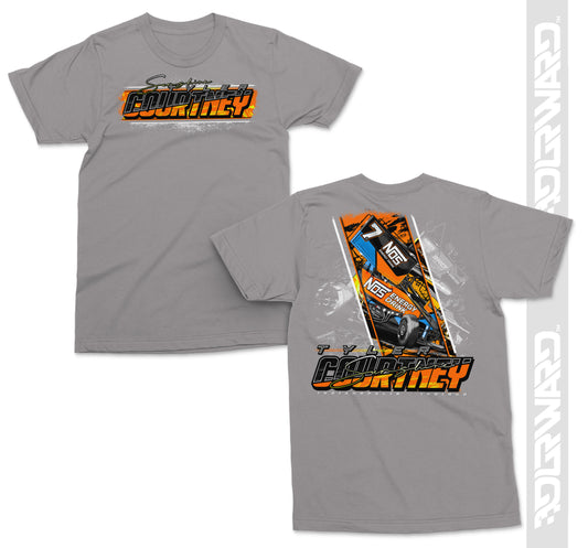 Grey Scale 7BC T-Shirt - Gravel