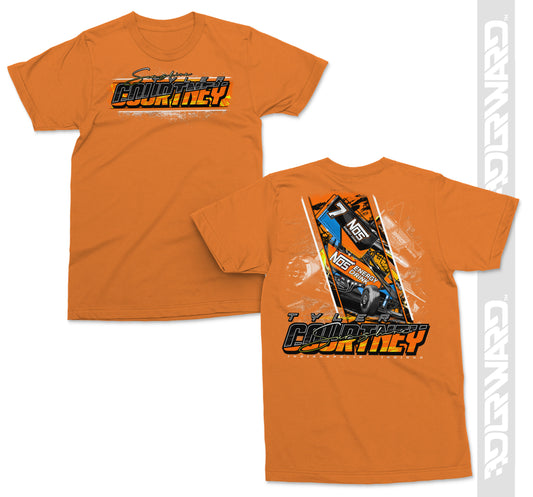 Grey Scale 7BC T-Shirt - Tennessee Orange