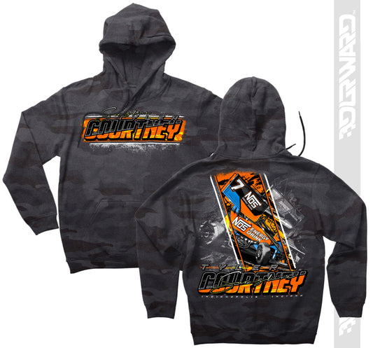 Grey Scale 7BC Hoodie - Black Camo