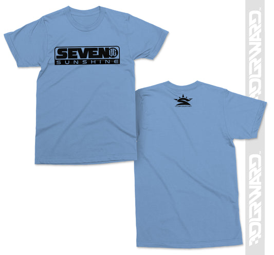 Bella + Canvas SEVENBC Lifestyle Tee - Ocean Blue